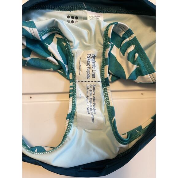 Title Nine Lehua Full Coverage Bikini Bottoms Mid Rise Size Large Swim NWT - Picture 5 of 8